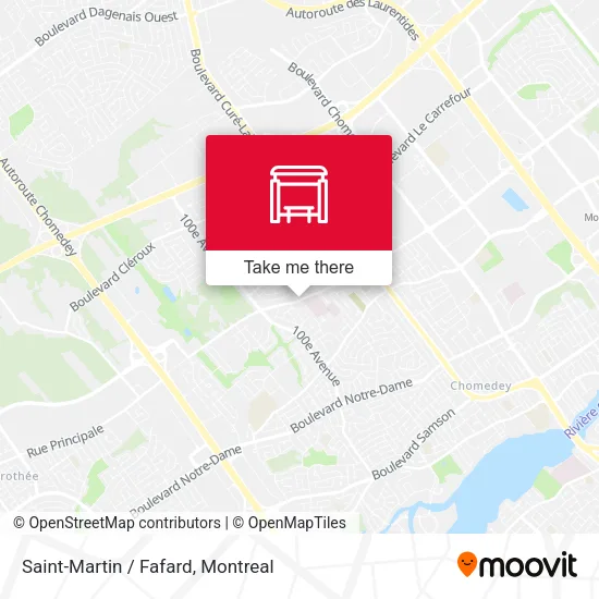 Saint-Martin / Fafard map