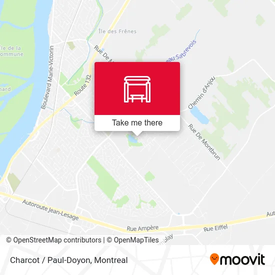 Charcot / Paul-Doyon map