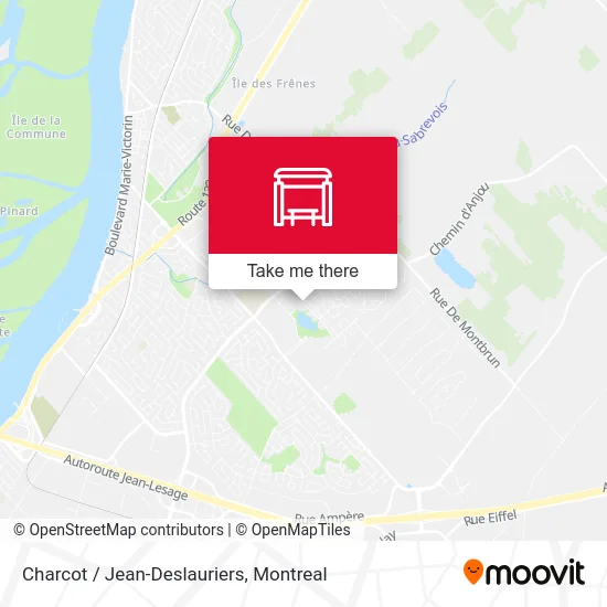 Charcot / Jean-Deslauriers map