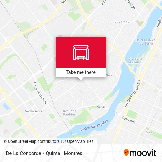 De La Concorde / Quintal map