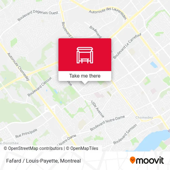 Fafard / Louis-Payette map