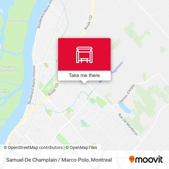 Samuel-De Champlain / Marco-Polo map