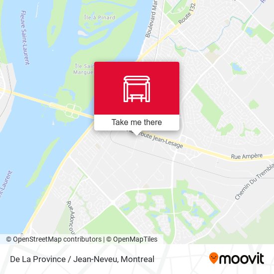 De La Province / Jean-Neveu map