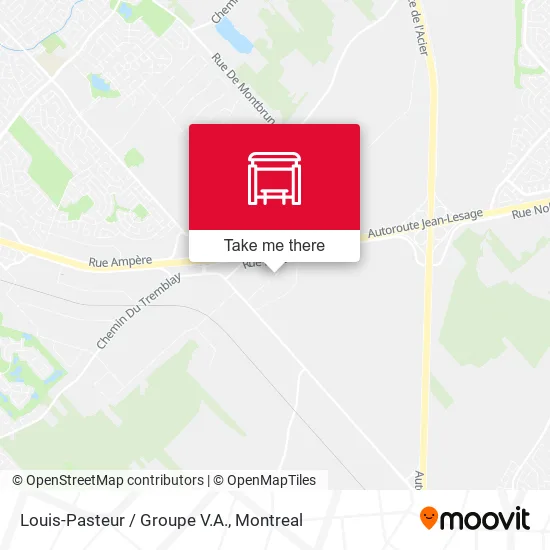 Louis-Pasteur / Groupe V.A. map