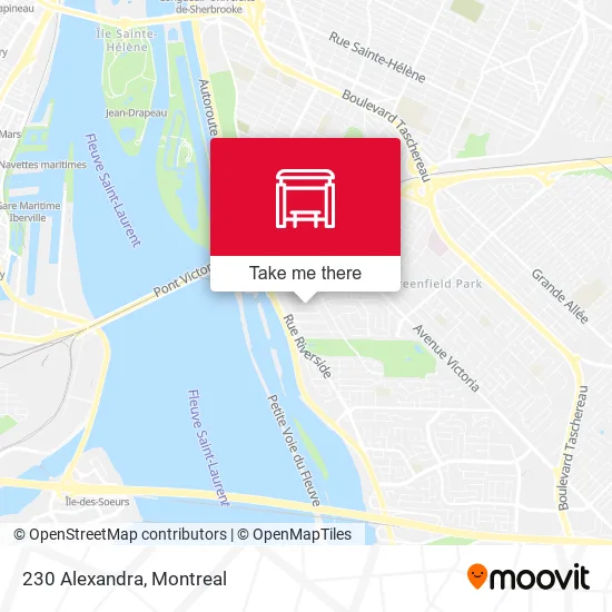 230 Alexandra map
