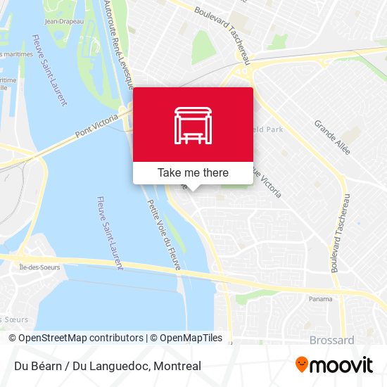 Du Béarn / Du Languedoc map
