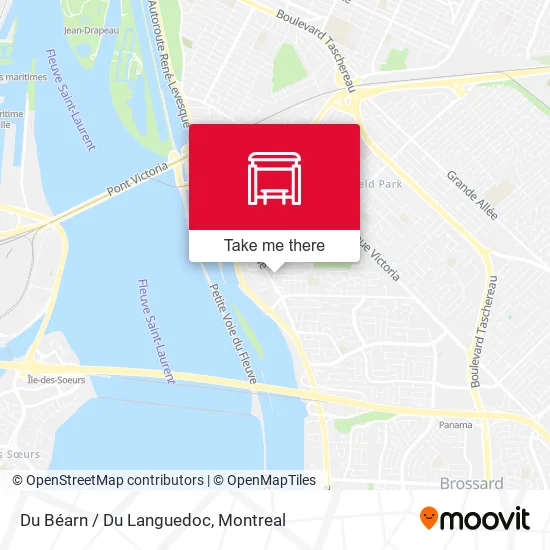 Du Béarn / Du Languedoc map
