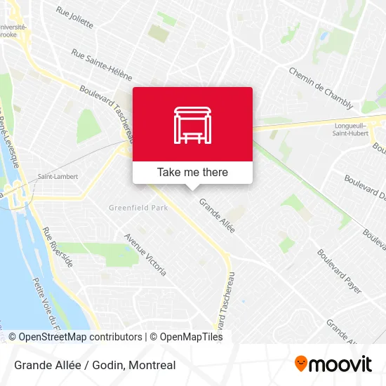 Grande Allée / Godin map