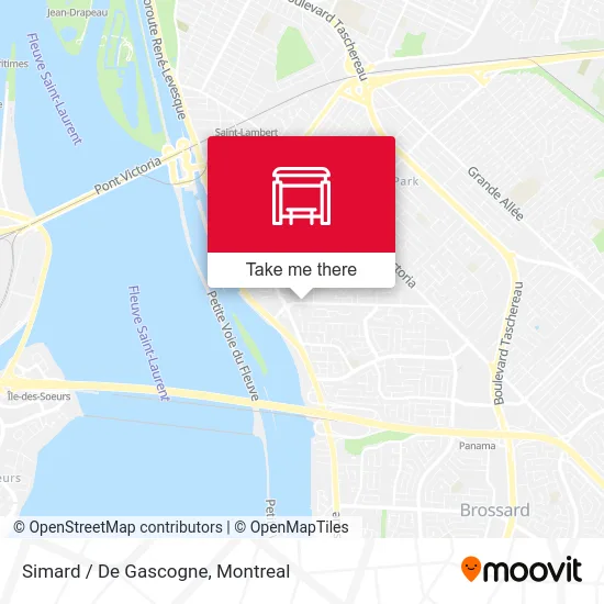 Simard / De Gascogne map