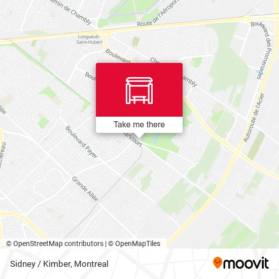 Sidney / Kimber map