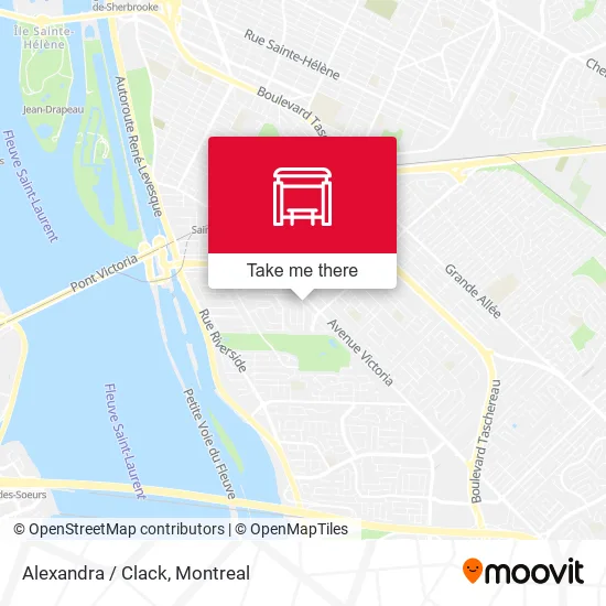 Alexandra / Clack map