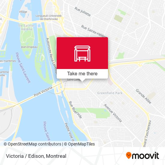 Victoria / Edison map