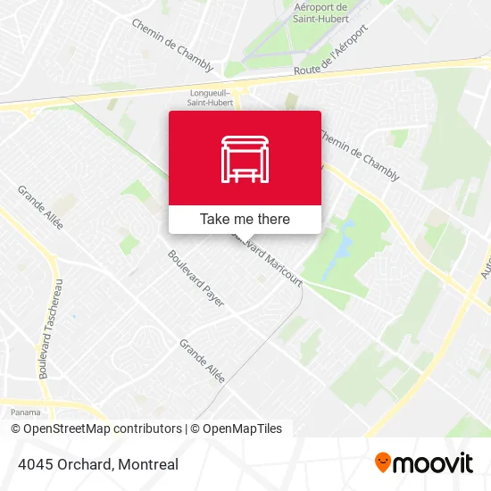 4045 Orchard map