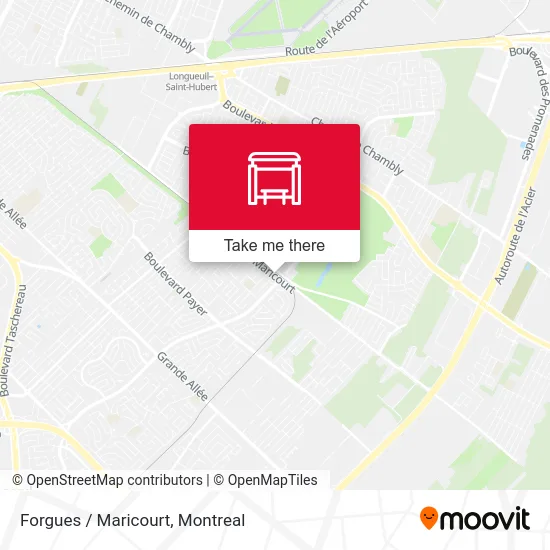 Forgues / Maricourt map