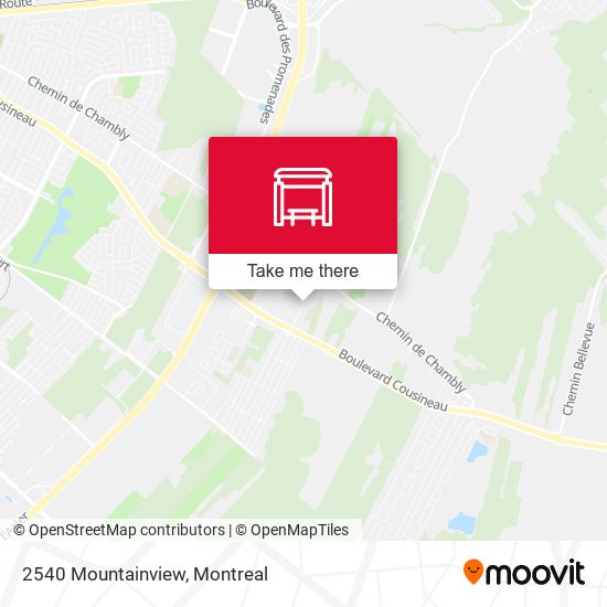 2540 Mountainview map