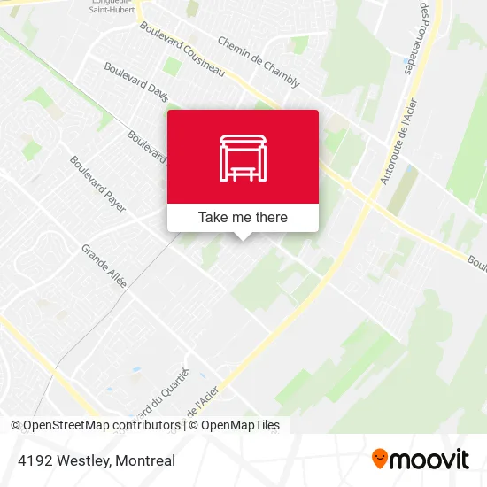 4192 Westley map