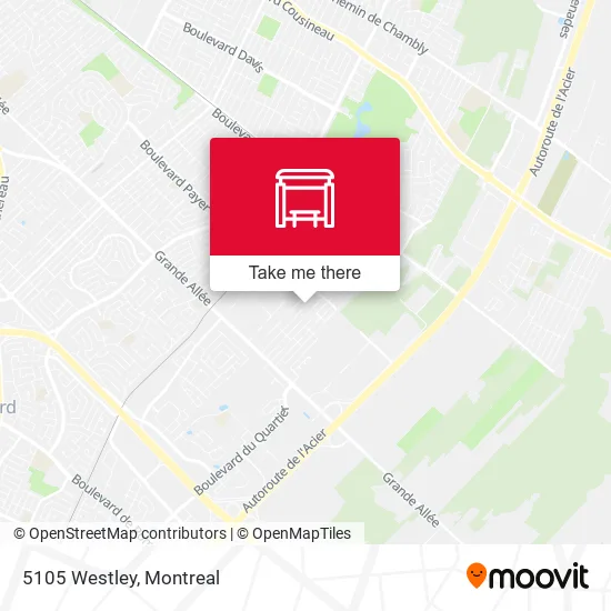 5105 Westley map
