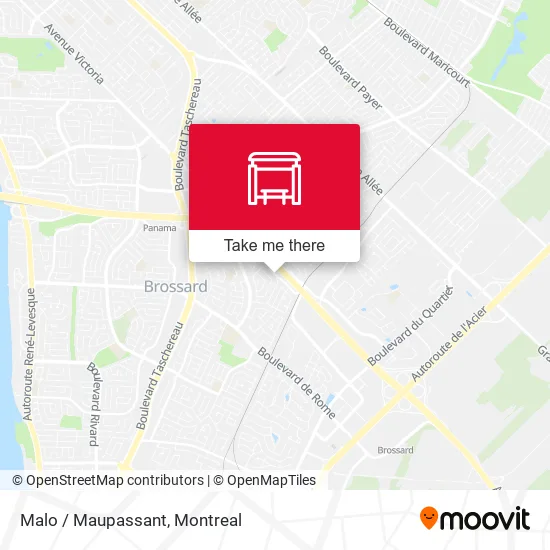 Malo / Maupassant map