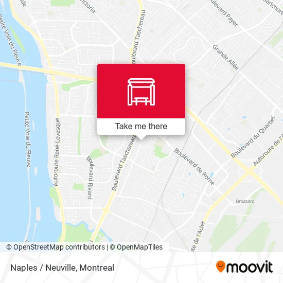 Naples / Neuville map