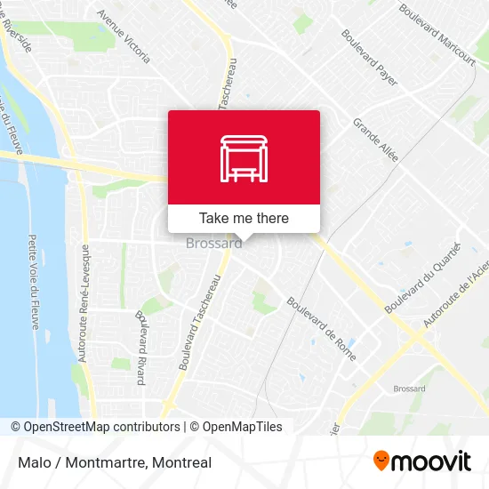 Malo / Montmartre map