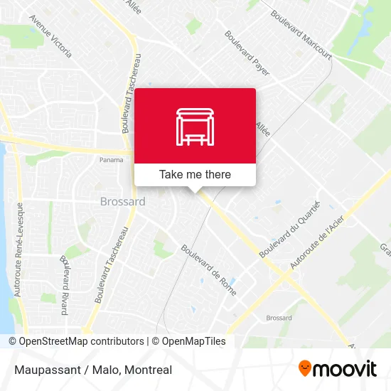 Maupassant / Malo map