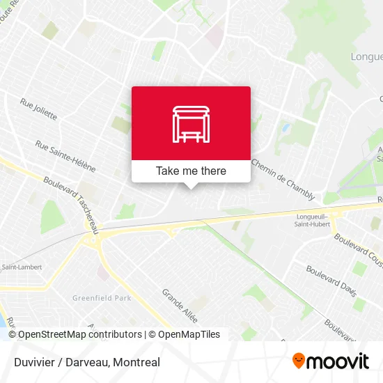 Duvivier / Darveau map