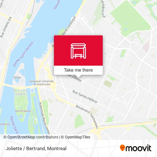 Joliette / Bertrand map