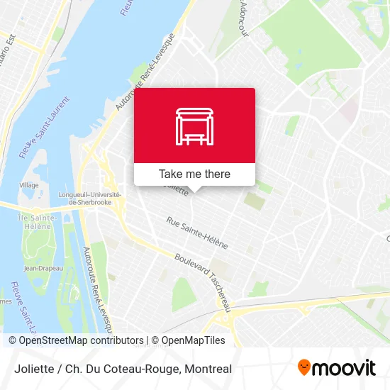 Joliette / Ch. Du Coteau-Rouge map