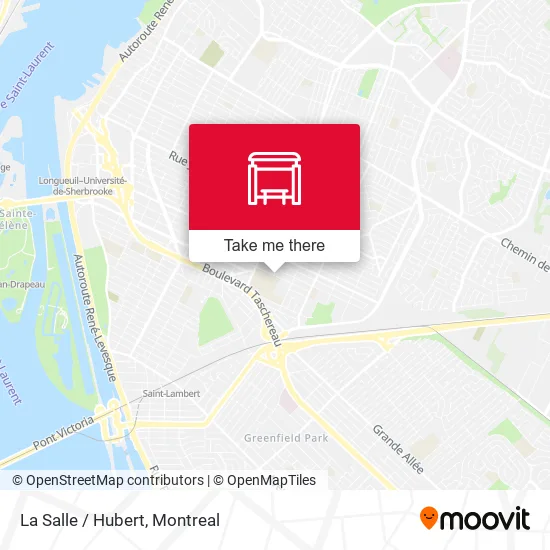 La Salle / Hubert map