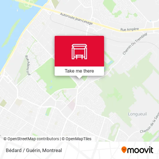 Bédard / Guérin map