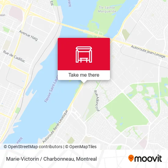 Marie-Victorin / Charbonneau map