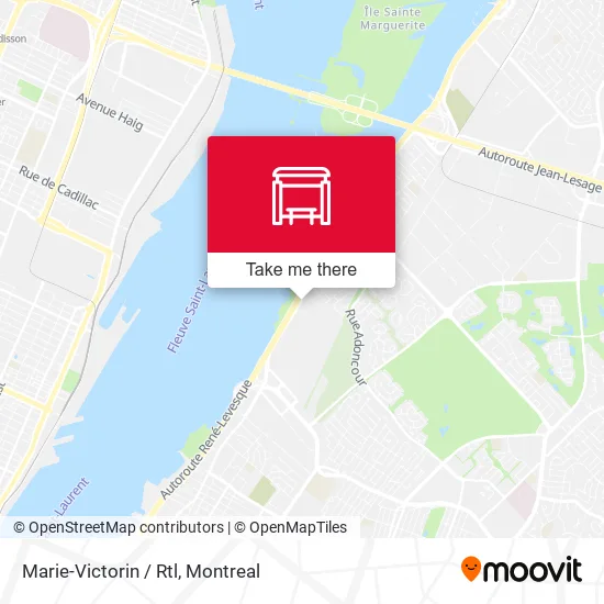 Marie-Victorin / Rtl map