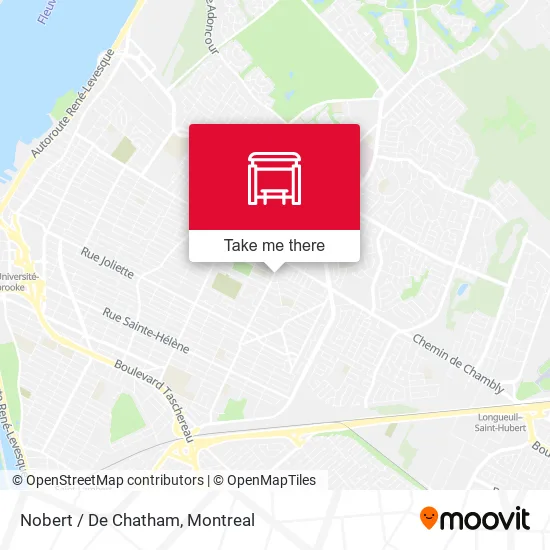 Nobert / De Chatham map