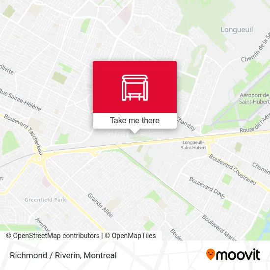 Richmond / Riverin map