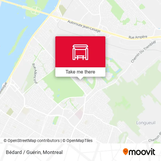 Bédard / Guérin map