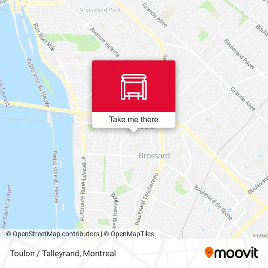Toulon / Talleyrand map