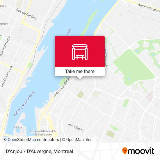 D'Anjou / D'Auvergne map