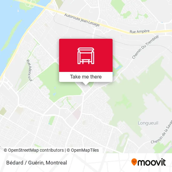 Bédard / Guérin map