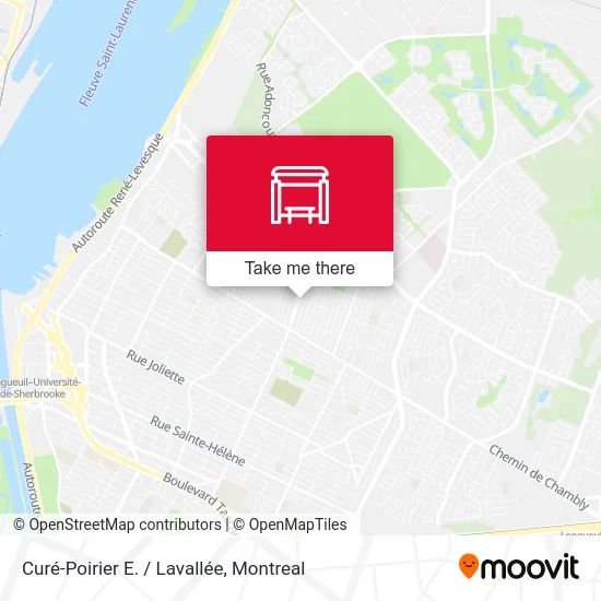 Curé-Poirier E. / Lavallée map