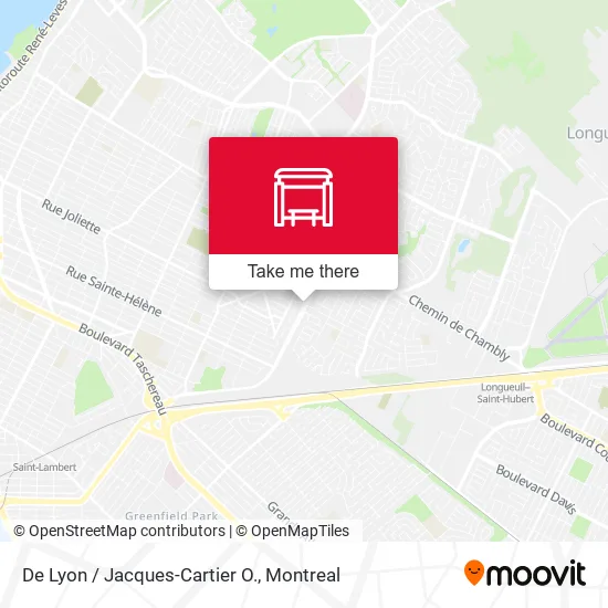 De Lyon / Jacques-Cartier O. map