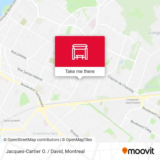Jacques-Cartier O. / David map