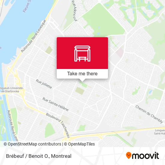 Brébeuf / Benoit O. map