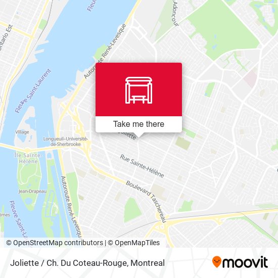 Joliette / Ch. Du Coteau-Rouge map