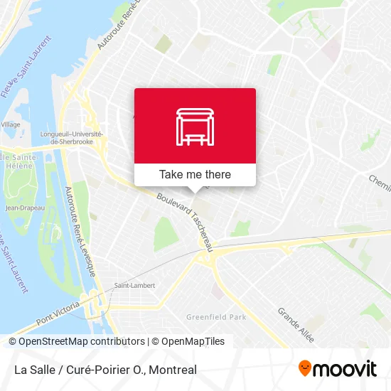 La Salle / Curé-Poirier O. map
