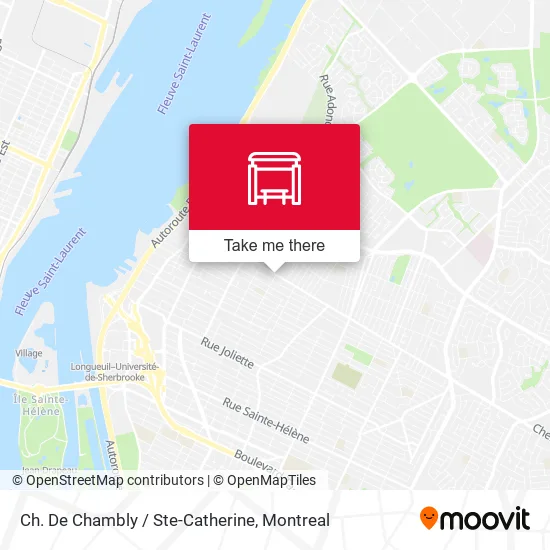 Ch. De Chambly / Ste-Catherine map