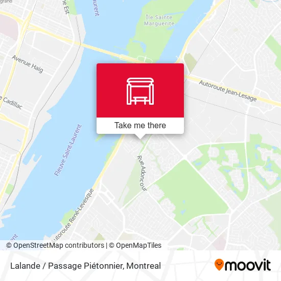 Lalande / Passage Piétonnier map