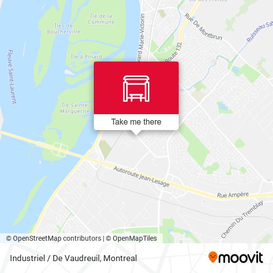 Industriel / De Vaudreuil map