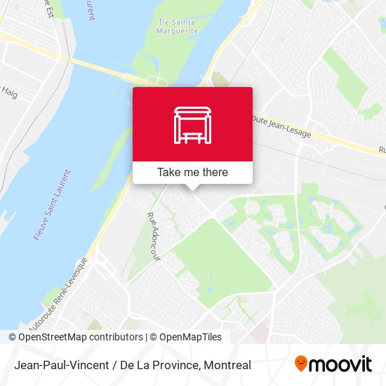 Jean-Paul-Vincent / De La Province map