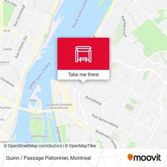 Quinn / Passage Piétonnier map