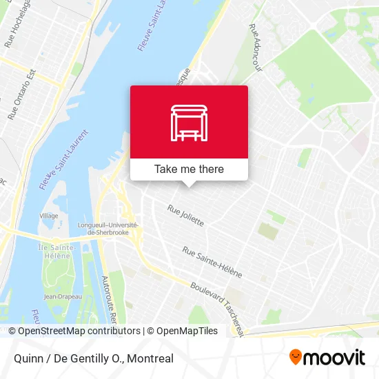 Quinn / De Gentilly O. map